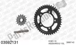 Here you can order the chain kit chain kit, steel from Afam, with part number 39003592131: