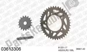 AFAM 39003613306 chain kit chain kit, aluminum - Bottom side