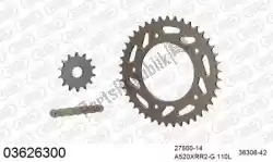 Here you can order the chain kit chain kit, aluminum from Afam, with part number 39003626300: