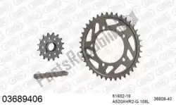 Here you can order the chain kit chain kit, alu racing from Afam, with part number 39003689406: