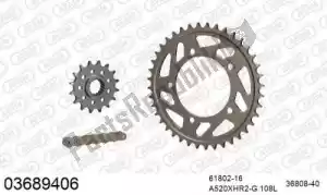 AFAM 39003689406 chain kit chain kit, alu racing - Bottom side