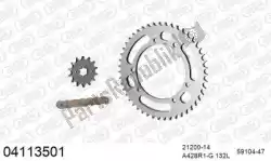 Here you can order the chain kit chain kit, steel from Afam, with part number 39004113501:
