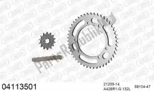 AFAM 39004113501 chain kit chain kit, steel - Bottom side