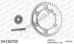 Here you can order the chain kit chain kit, steel from Afam, with part number 39004130703: