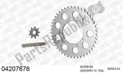 Here you can order the chain kit chain kit, aluminum from Afam, with part number 39004207676: