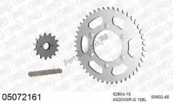 Here you can order the chain kit chain kit, steel from Afam, with part number 39005072161: