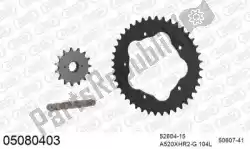 Here you can order the chain kit chain kit, steel from Afam, with part number 39005080403: