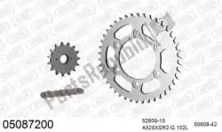 Aqui você pode pedir o kit de corrente kit de corrente, aço em Afam , com o número da peça 39005087200: