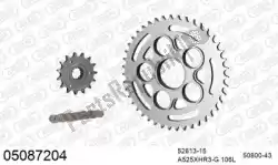 Here you can order the chain kit chain kit, steel from Afam, with part number 39005087204:
