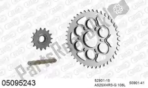 AFAM 39005095243 kit de cadena kit de cadena, acero - Lado inferior