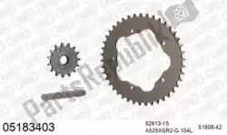 Here you can order the chain kit chain kit, aluminum from Afam, with part number 39005183403: