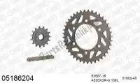 39005186204, Afam, Ketting kit chainkit, alu    , Nieuw