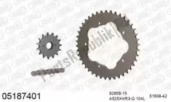 Here you can order the chain kit chain kit, aluminum from Afam, with part number 39005187401: