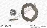 39005192407, Afam, Ketting kit chainkit, alu    , Nieuw