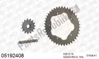 39005192408, Afam, Chain kit chain kit, aluminum    , New