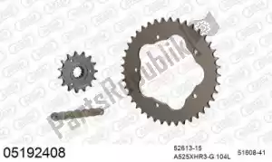 AFAM 39005192408 kit de corrente kit de corrente, alumínio - Lado inferior
