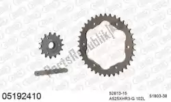 Qui puoi ordinare kit catena kit catena, alluminio da Afam , con numero parte 39005192410: