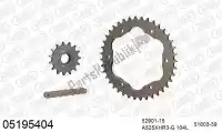 39005195404, Afam, Ketting kit chainkit, alu    , Nieuw