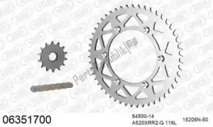 AFAM 39006351700 kit catena kit catena, alluminio - Il fondo