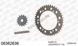 ketting kit chainkit, alu van Afam, met onderdeel nummer 39006362636, bestel je hier online: