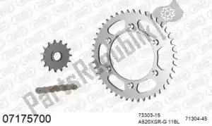 AFAM 39007175700 chain kit chain kit, steel - Bottom side