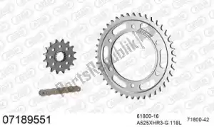 AFAM 39007189551 ketting kit chainkit, steel - Onderkant