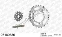 39007189636, Afam, Ketting kit chainkit, steel    , Nieuw