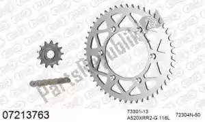 AFAM 39007213763 kit de cadena kit de cadena, aluminio - Lado inferior