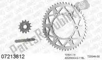 39007213812, Afam, Chain kit chain kit, aluminum    , New