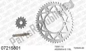 AFAM 39007215801 chain kit chain kit, aluminum - Bottom side
