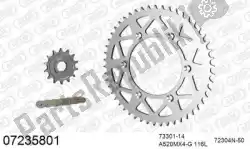 Here you can order the chain kit chain kit, aluminum from Afam, with part number 39007235801: