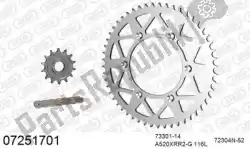 Here you can order the chain kit chain kit, aluminum from Afam, with part number 39007251701: