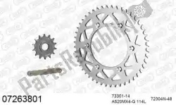 Here you can order the chain kit chain kit, alu racing from Afam, with part number 39007263801: