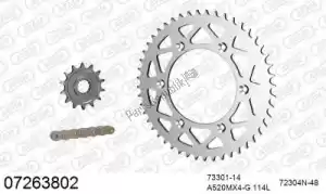 AFAM 39007263802 chain kit chain kit, aluminum - Bottom side