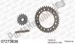 Here you can order the chain kit chain kit, aluminum from Afam, with part number 39007273636: