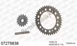 Aqui você pode pedir o kit de corrente kit de corrente, alumínio em Afam , com o número da peça 39007275638: