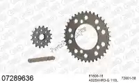 39007289636, Afam, Chain kit chain kit, aluminum    , New