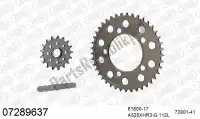 39007289637, Afam, Kit de cadena kit de cadena, aluminio    , Nuevo
