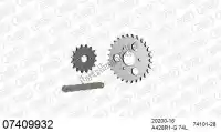 39007409932, Afam, Chain kit chain kit, steel    , New