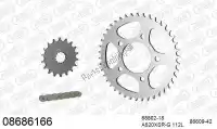 39008686166, Afam, Kit de cadena kit de cadena, acero    , Nuevo