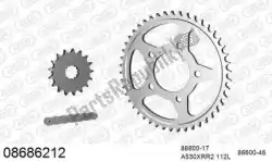 Here you can order the chain kit chain kit, steel from Afam, with part number 39008686212: