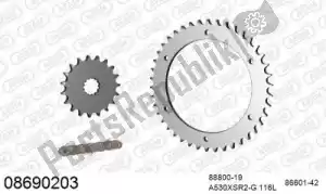 AFAM 39008690203 chain kit chain kit, steel - Bottom side