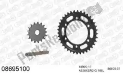 Aquí puede pedir kit de cadena kit de cadena, acero de Afam , con el número de pieza 39008695100: