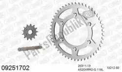 Here you can order the chain kit chain kit, steel from Afam, with part number 39009251702: