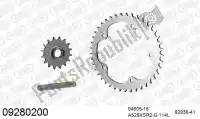 39009280200, Afam, Chain kit chain kit, steel    , New