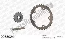 Here you can order the chain kit chain kit, aluminum from Afam, with part number 39009380241: