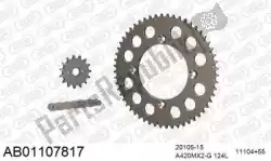 Here you can order the chain kit chain kit, alu ab from Afam, with part number 390AB01107817: