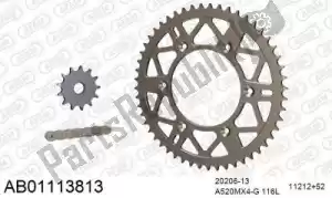 AFAM 390AB01113813 chain kit chain kit, alu ab - Bottom side