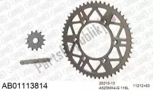 AFAM 390AB01113814 chain kit chain kit, alu ab - Bottom side