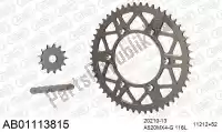 390AB01113815, Afam, Chain kit chain kit, alu ab    , New